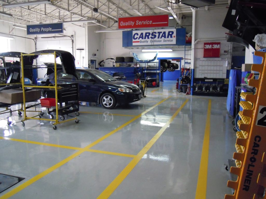 Epoxy Floor Coating | Traffic Line Painting